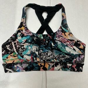 Lululemon Womens Time To Sweat Bra Printed Crush💙